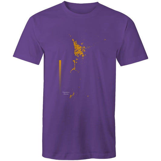 Population Density Perth Bright Mens T-Shirt