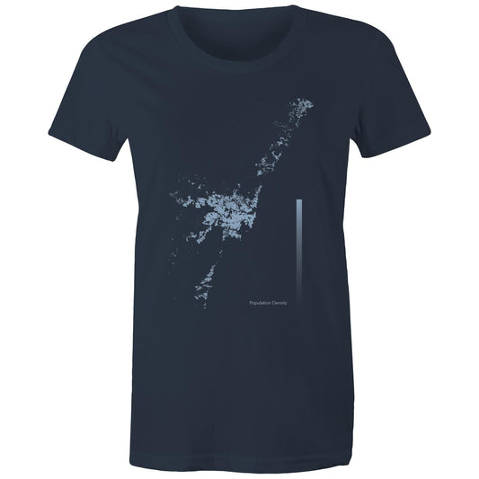 Population Density Sydney Womens T-Shirt