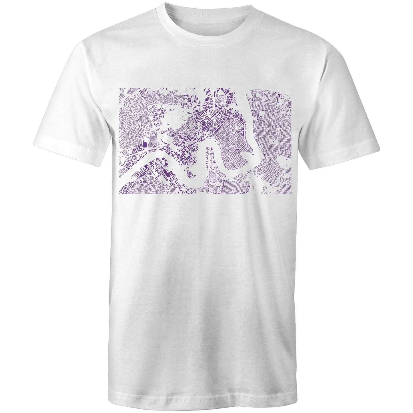 Buildings River City Mens T-Shirt