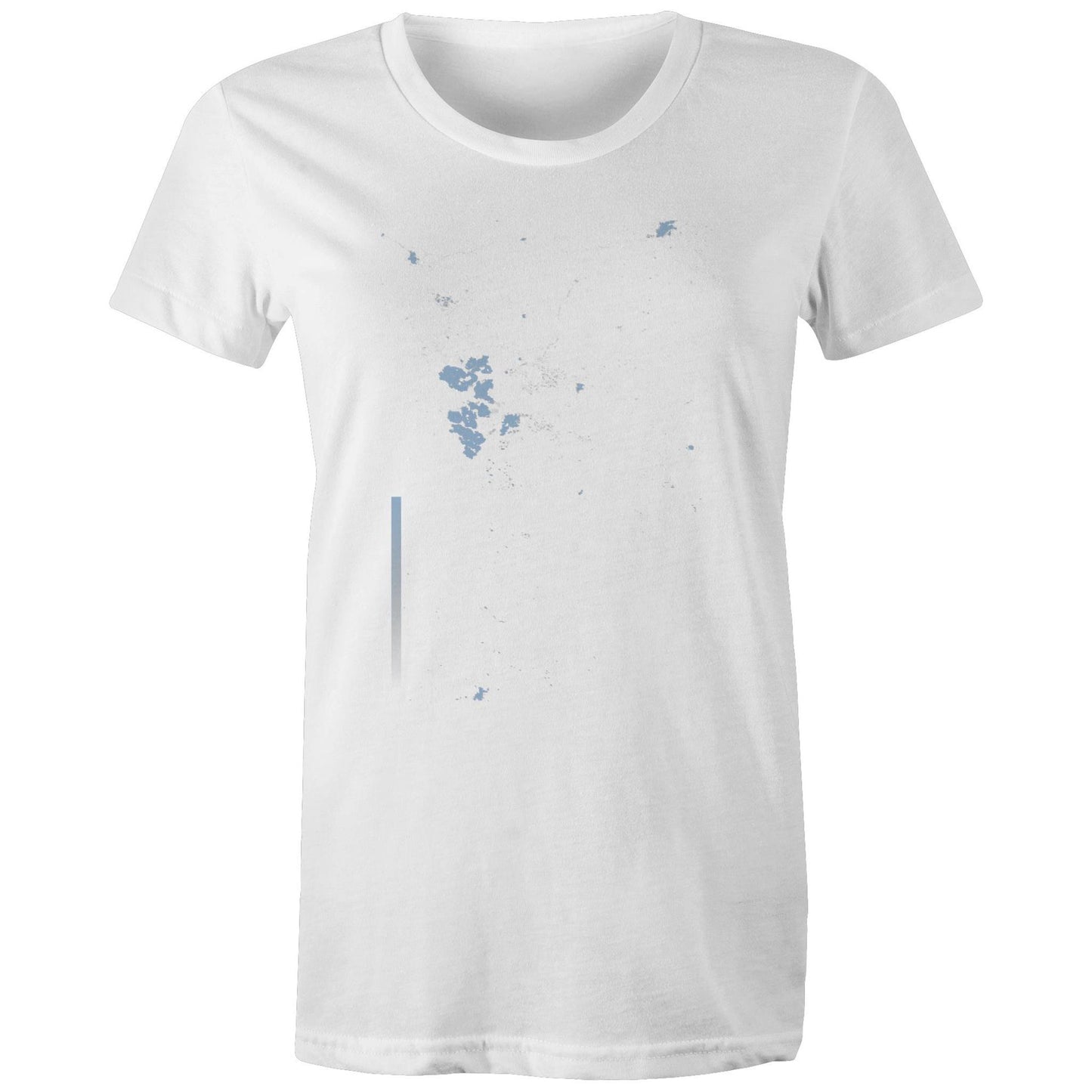 Population Density Canberra Womens T-Shirt