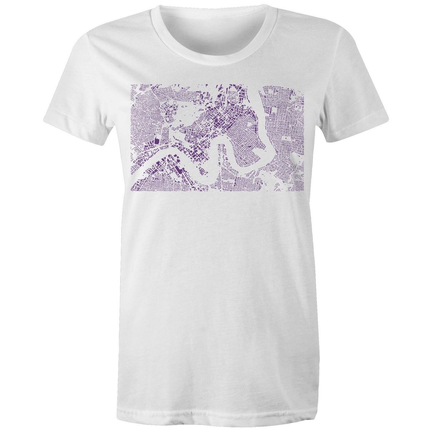 Buildings River City Womens T-Shirt