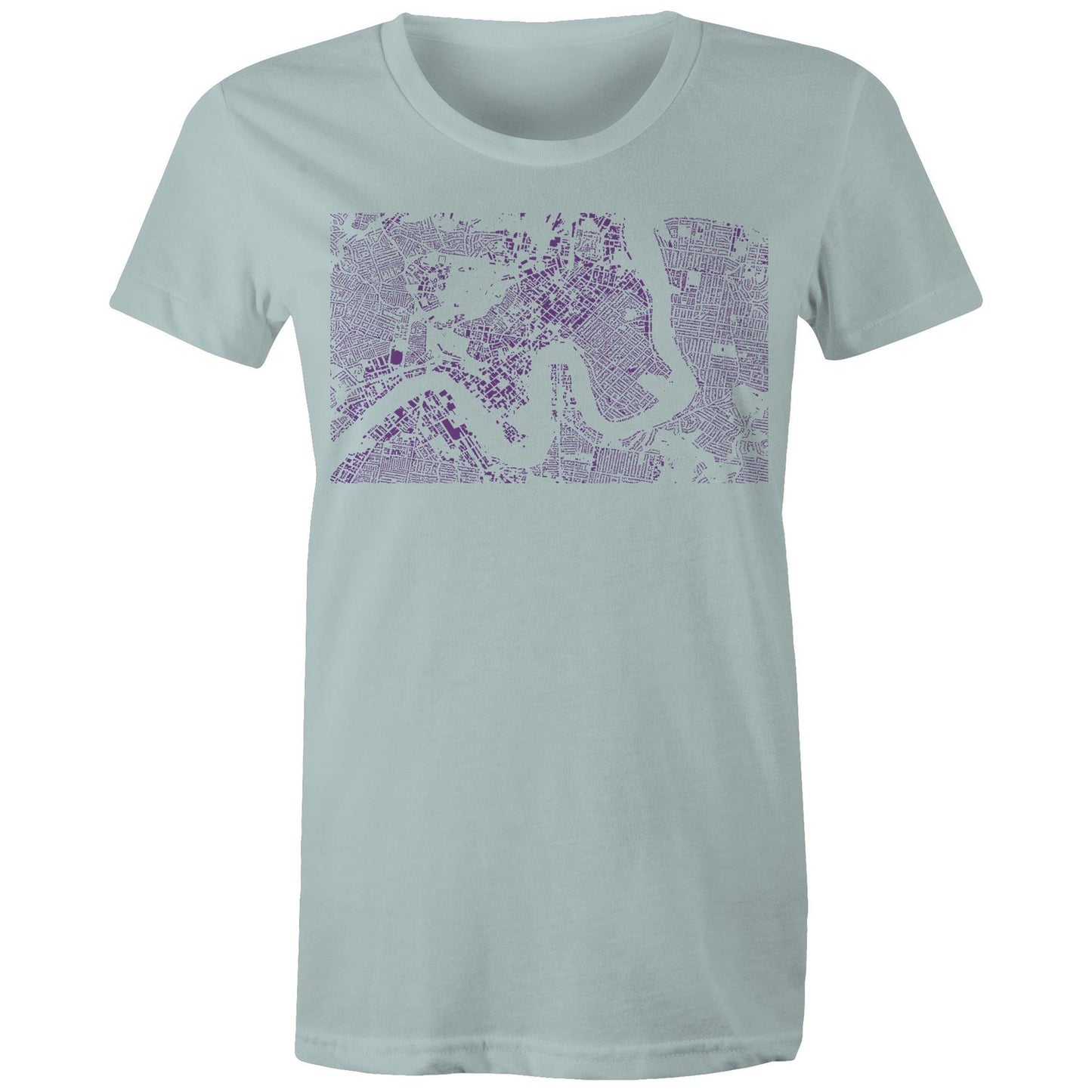 Buildings River City Womens T-Shirt