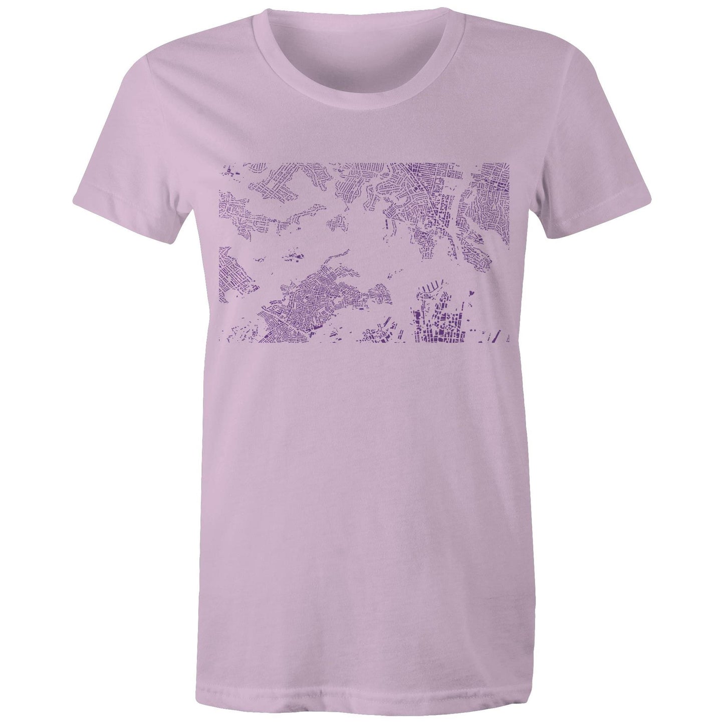 Buildings Harbour City Womens T-Shirt