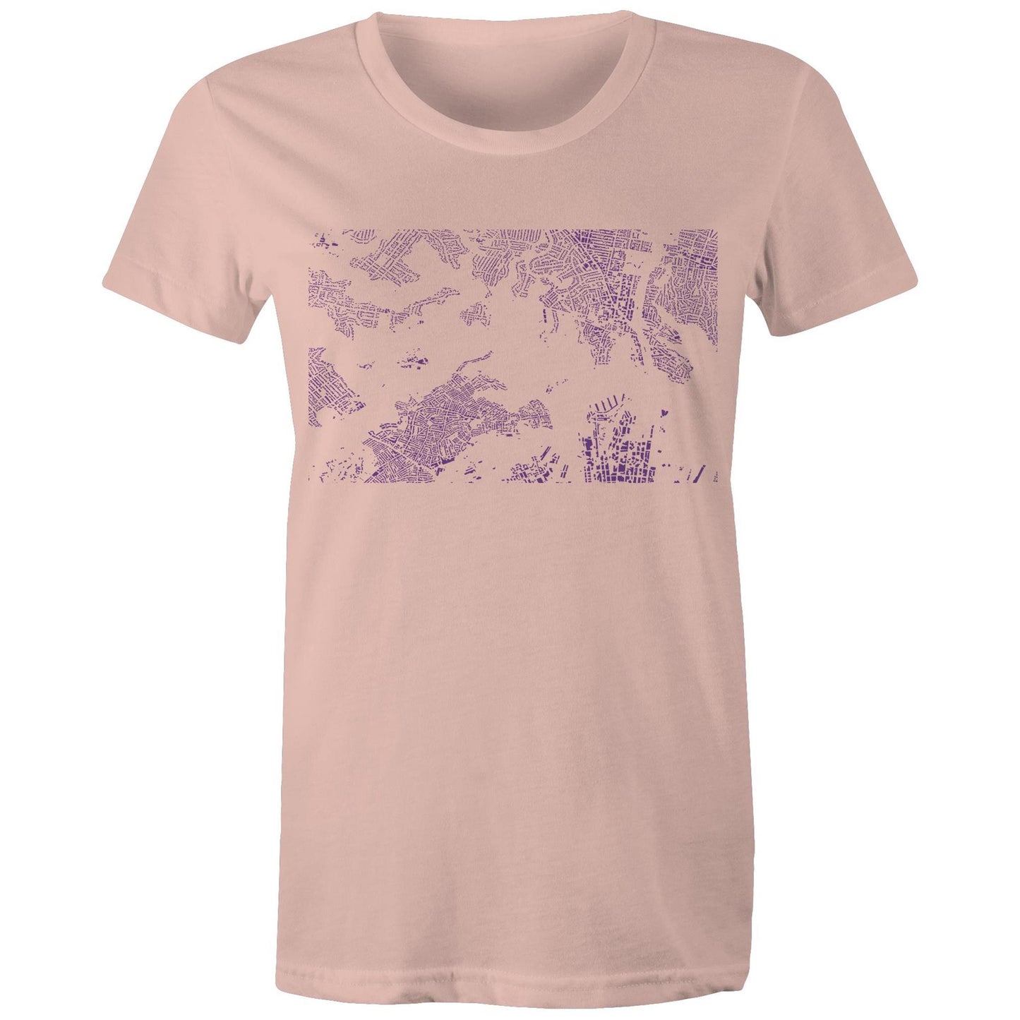 Buildings Harbour City Womens T-Shirt