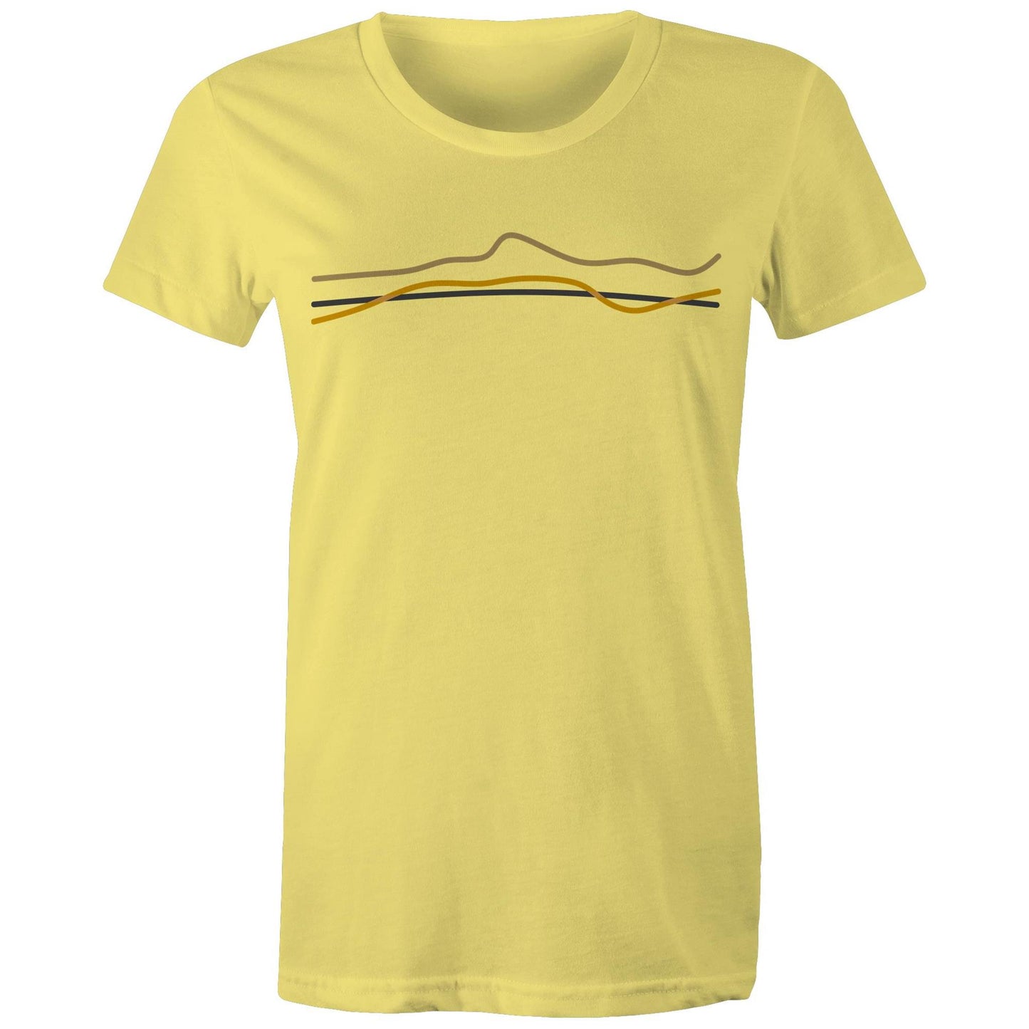 Geoid Land Womens T-Shirt