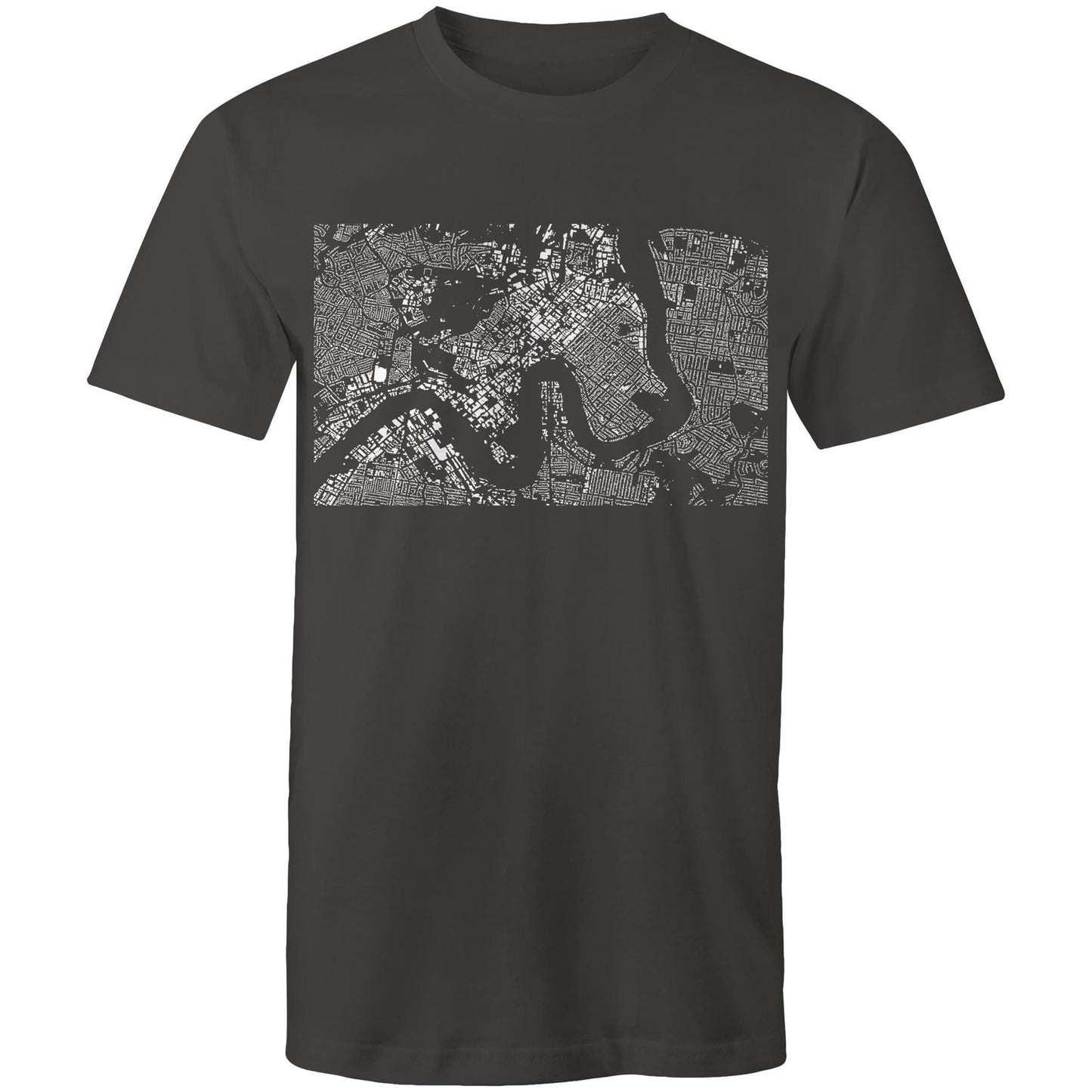 Buildings River City Mens T-Shirt