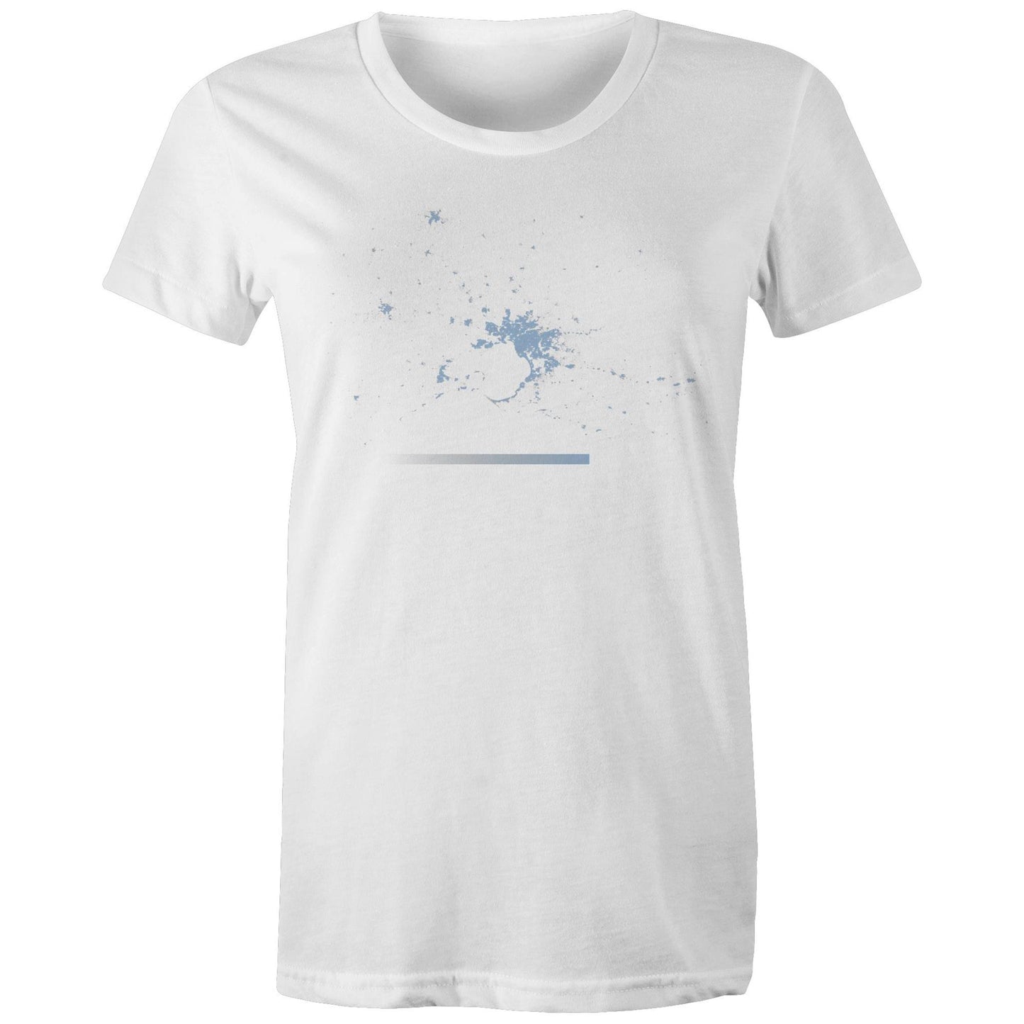 Population Density Melbourne Womens T-Shirt