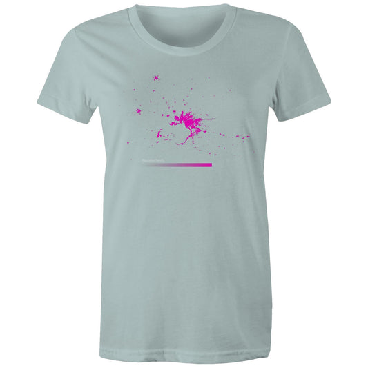 Population Density Melbourne Bright Womens T-Shirt