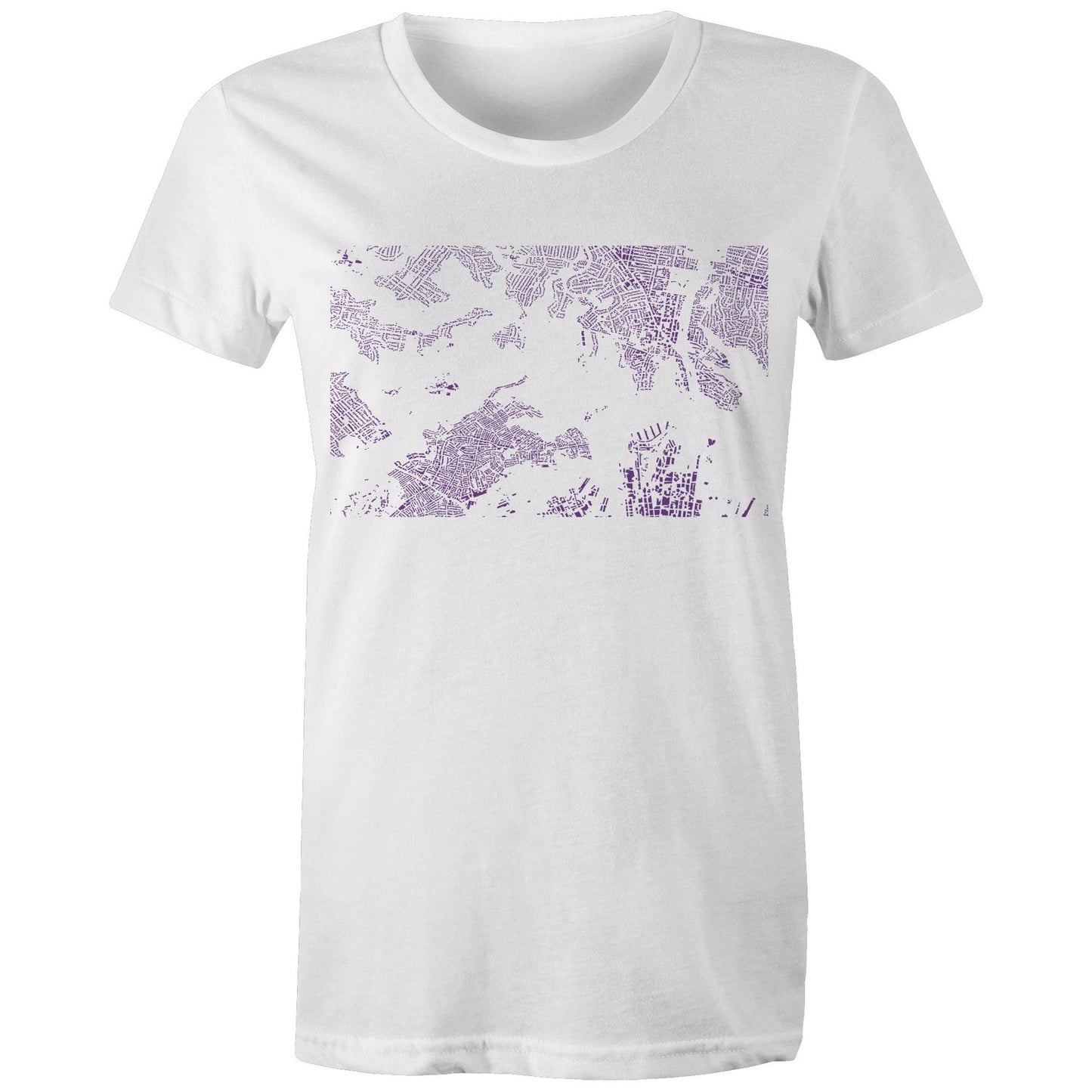 Buildings Harbour City Womens T-Shirt