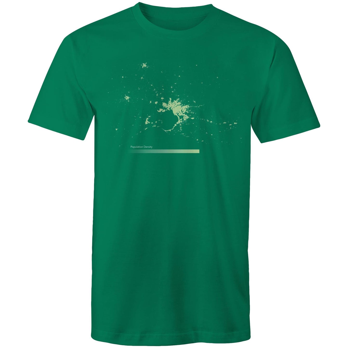 Population Density Melbourne Mens T-Shirt